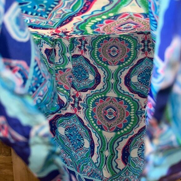 Bebop Geometric print tunic shirt - Picture 4 of 6